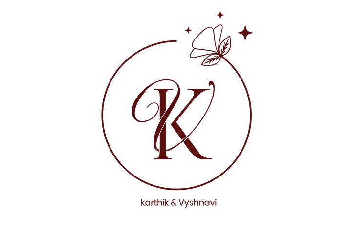 Karthik & Vyshnavi monogram